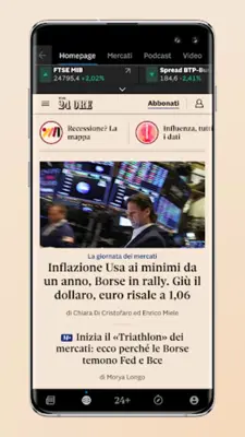 Il Sole 24 ORE android App screenshot 13